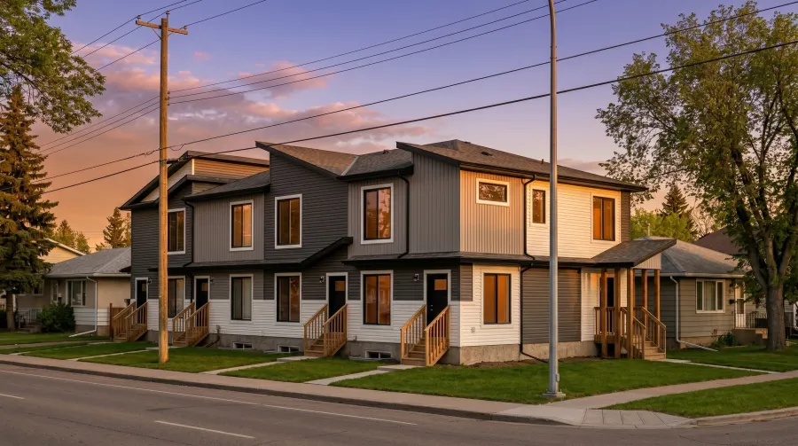 The Northline — exterior rendering, angle 3 of 5